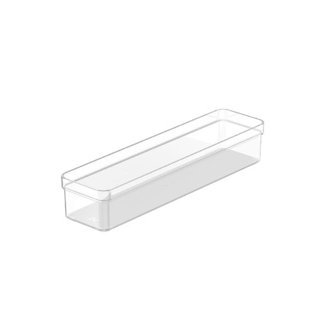 Ou - Bac de Rangement Clear Drawers - Organiseur pour Tiroir en Plastique Transparent - 30 x 5