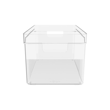 Ou - Bac de Rangement Clear - Bac de Rangement pour Réfrigérateur/placard en Plastique Transparent - 5 L - 30 x 15 x 13 Cm