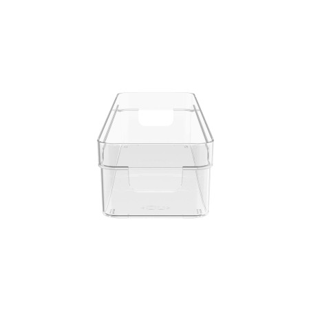 Ou - Bac de Rangement Clear - Bac de Rangement pour Réfrigérateur/placard en Plastique Transparent - 1