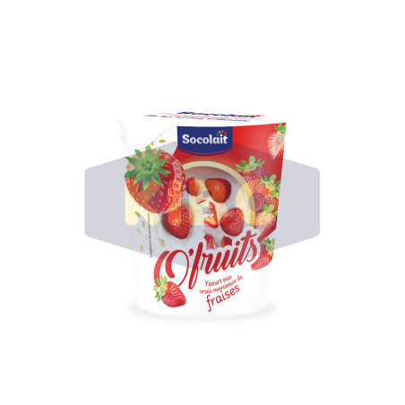 Yaourt O'fruits fraise 125g