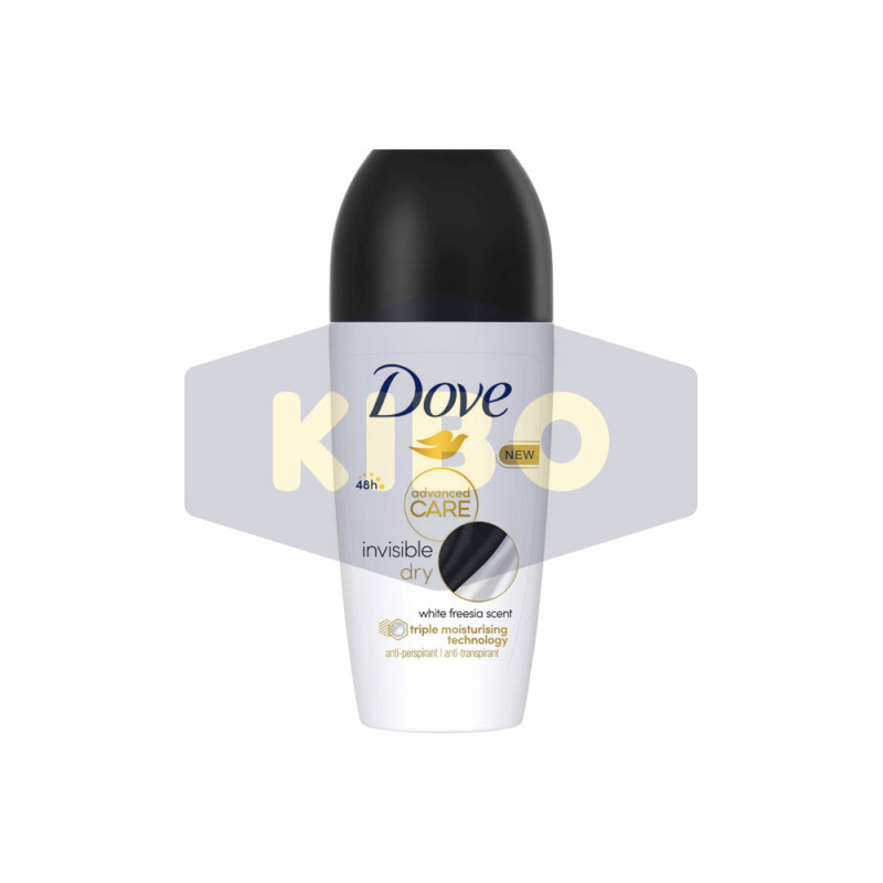 Déodorant roll-on women invisible dry 50ml