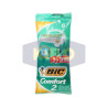 Rasoir double lames confort 6 pièces