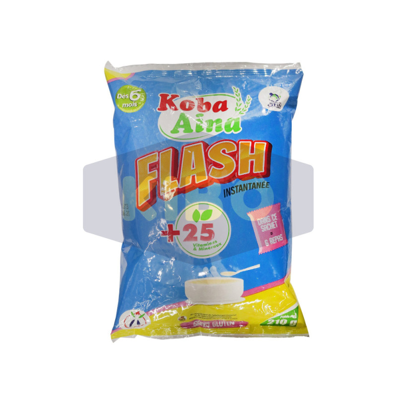 Koba aina flash instantanée 210g