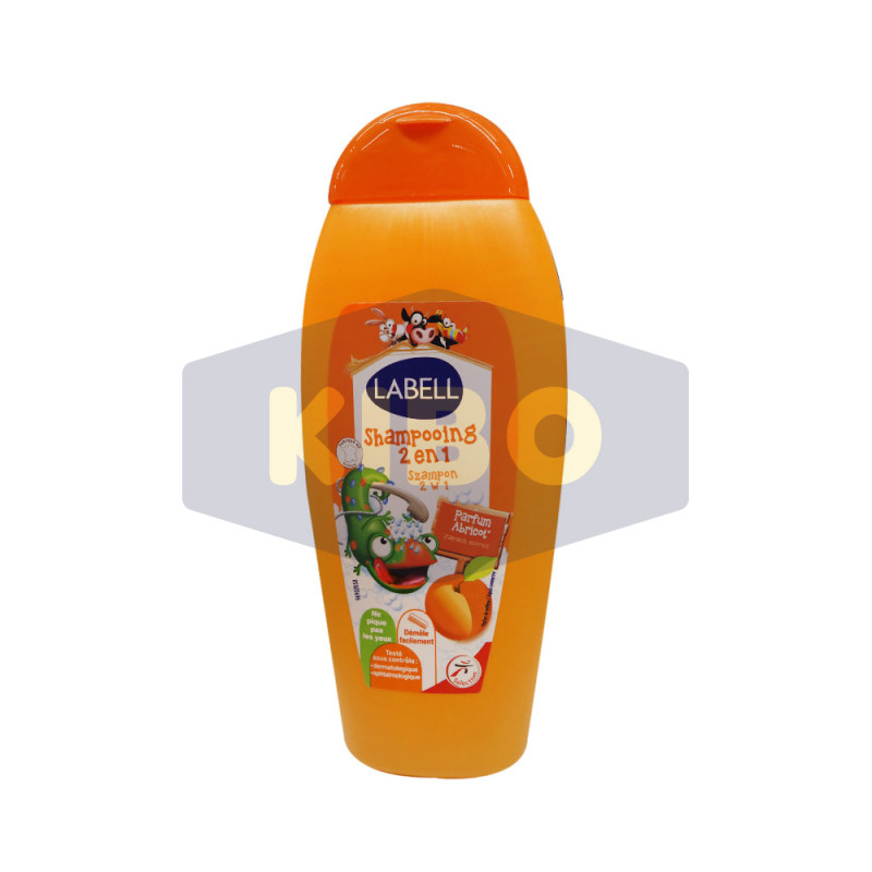 Shampoing 2 en 1 à l'abricot et amdande douce 400ml