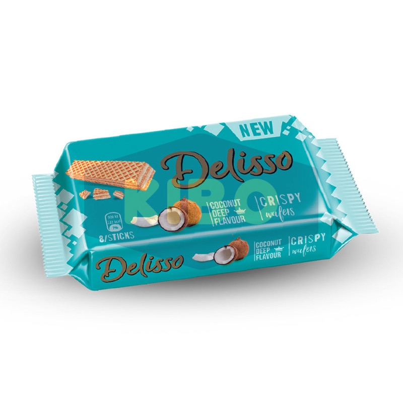 Gaufrette Delisso à la crème de coco 40g