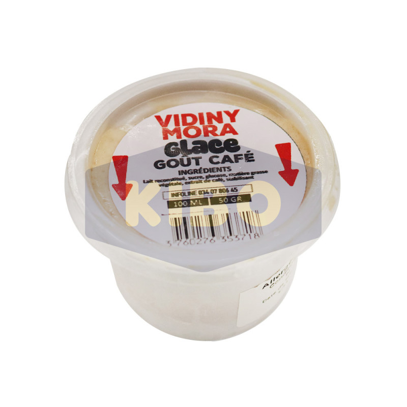 Glace au café  100ml