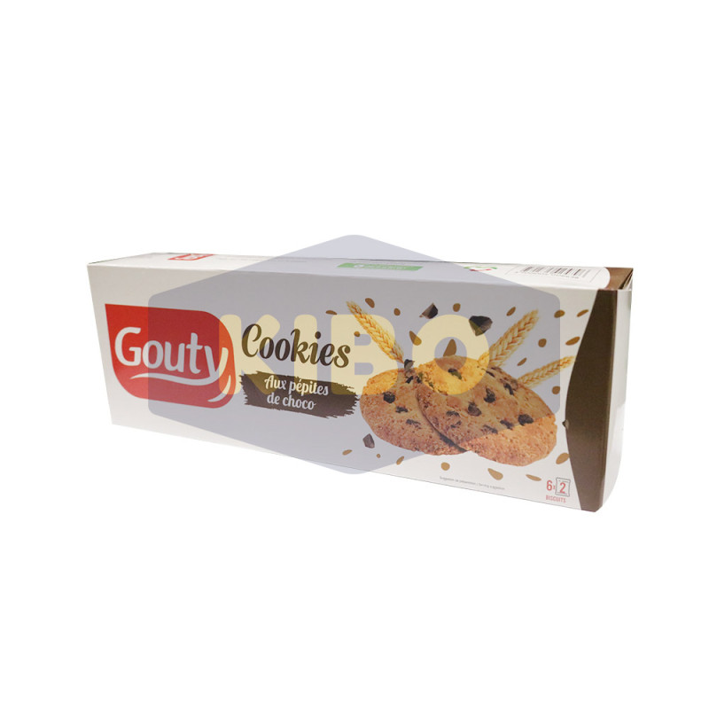 Biscuits cookies en cartonette