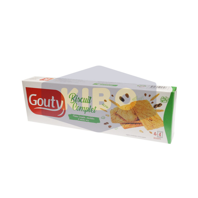 Biscuits complets en cartonette