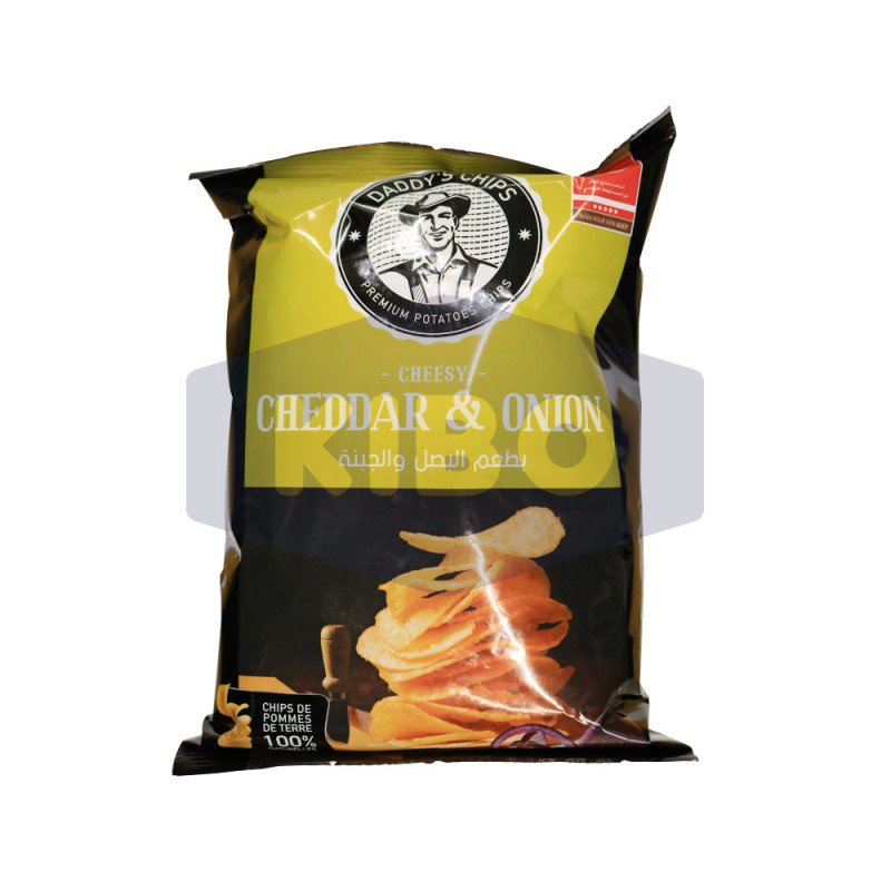 Chips chéddar oignon 70g