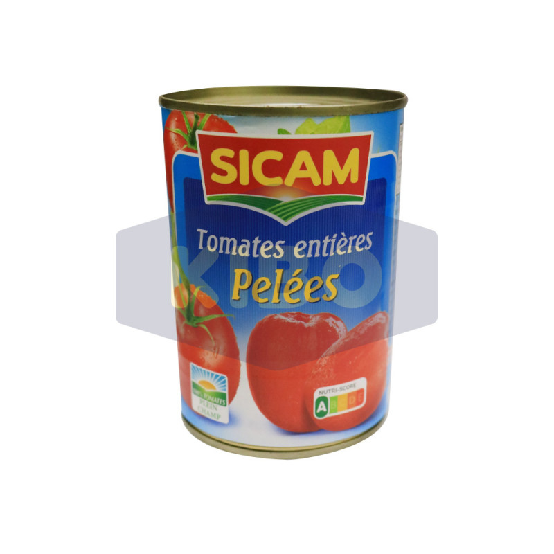 Tomates entières pelées 400g