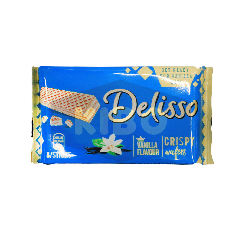 Gaufrette Delisso à la crème vanille 40g