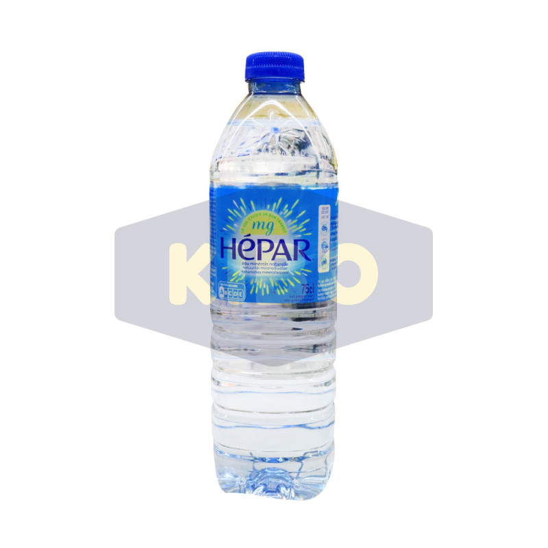 Eau minérale naturelle 75cl