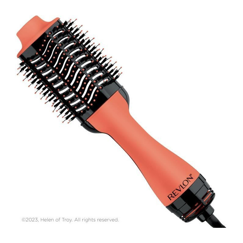 Brosse soufflante - REVLON - RVDR5222AE ONE STEP - Edition limitée - Volumisant et séchant - 2 températures - Abricot
