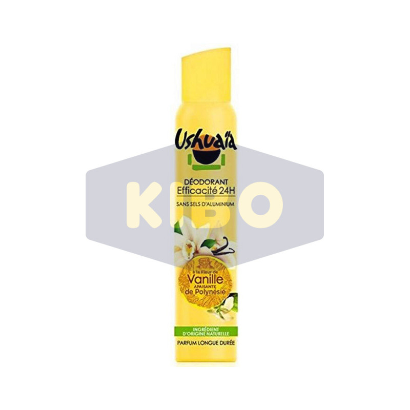 Déodorant spray anti-trace vanille 48g 200ml