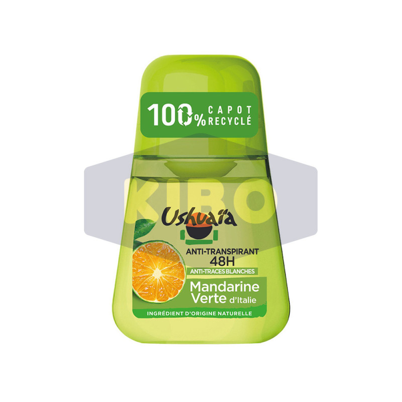 Déodorant roll-on anti-transpirant mandarine verte 48h 50ml