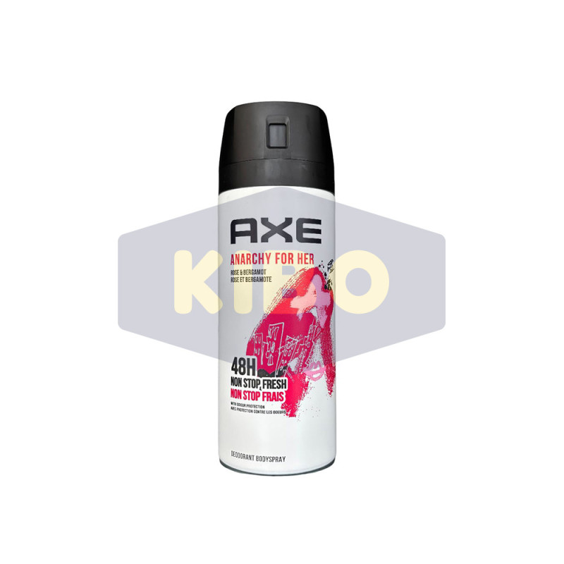 Déodorant axe anarchy for her 150ml
