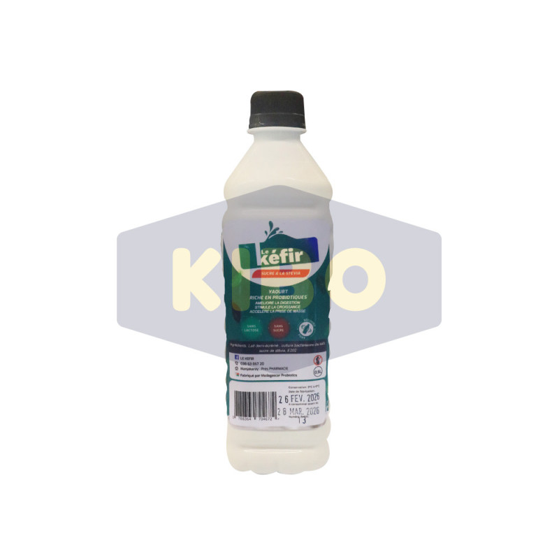 Yaourt à boire sucré à la stévia 0,5L