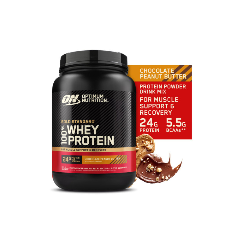 Protéine OPTIMUM NUTRITION WHEY GOLD 2.26KG beurre de cacahuète