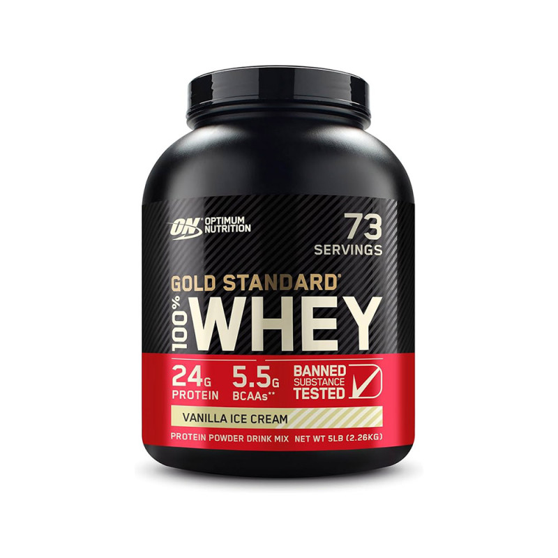 Protéine OPTIMUM NUTRITION WHEY GOLD 2.26KG vanille