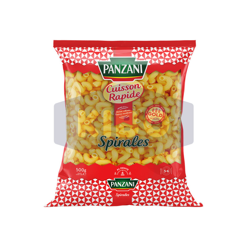 Pâtes spirales 500g