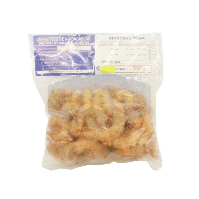 Crevettes décortiquées MM 500g