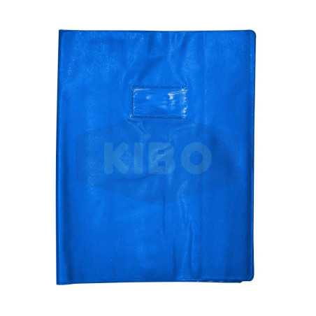 Protège cahier bleu foncé format A4 Luxe