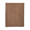Protège cahier marron format A4 Luxe