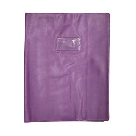 Protège cahier violet format A4 Luxe