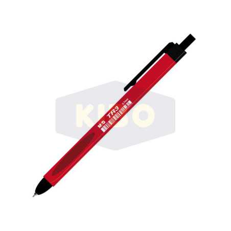 Stylo bille semi-gel rouge 0