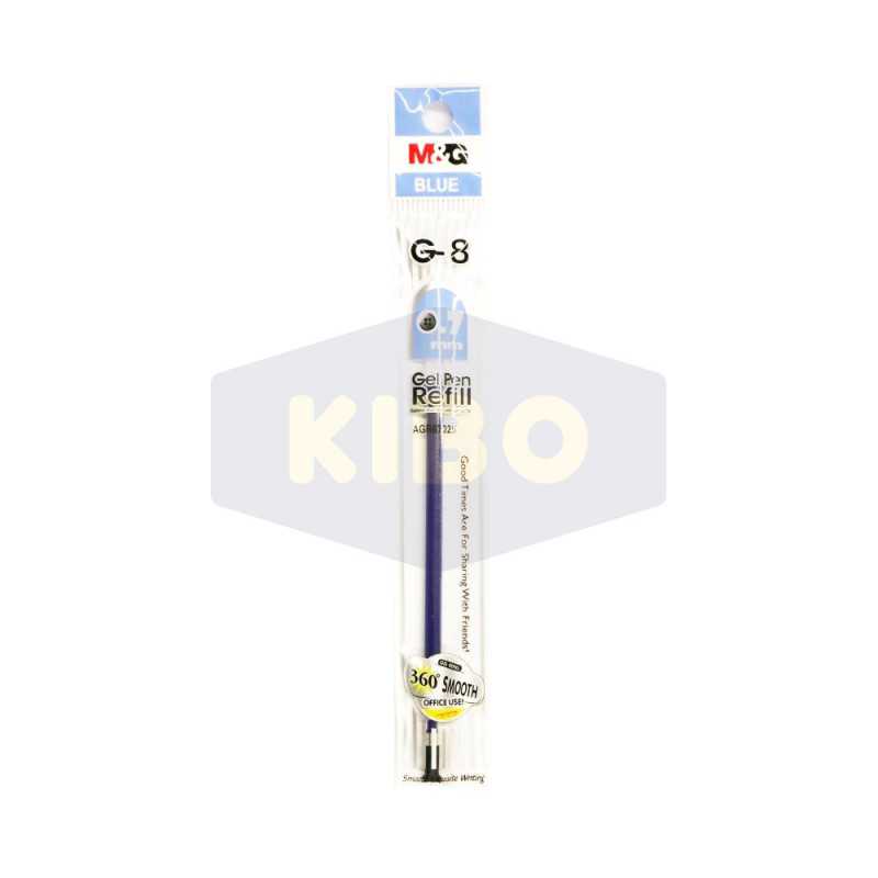 Recharge pour stylo gel bleu 0