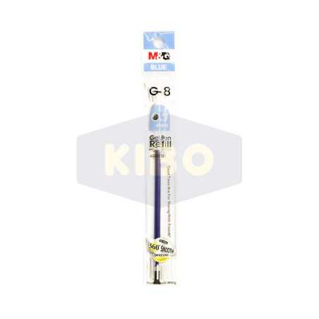 Recharge pour stylo gel bleu 0