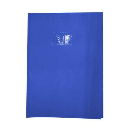 Protège cahier petit format bleu foncé