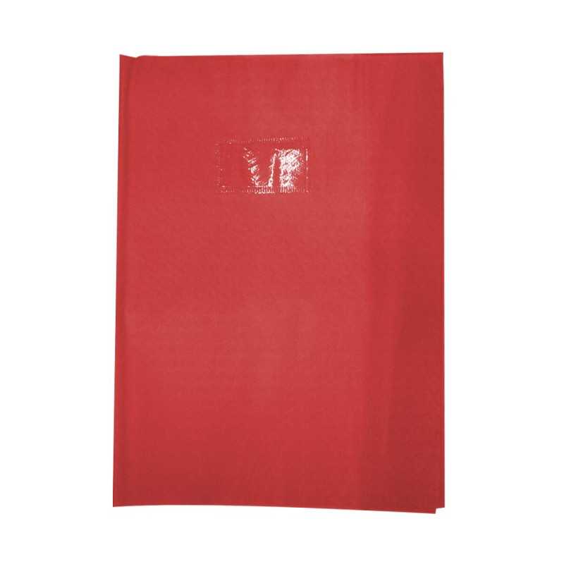 Protège cahier grand format Rouge