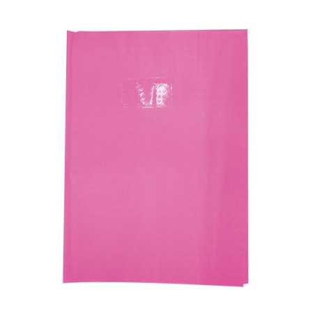 Protège cahier grand format Rose