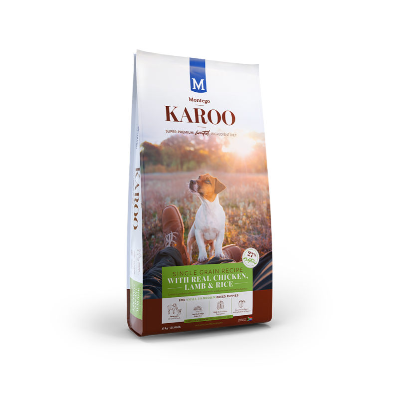 Croquettes pour chiot petite race KAROO - 8 kg