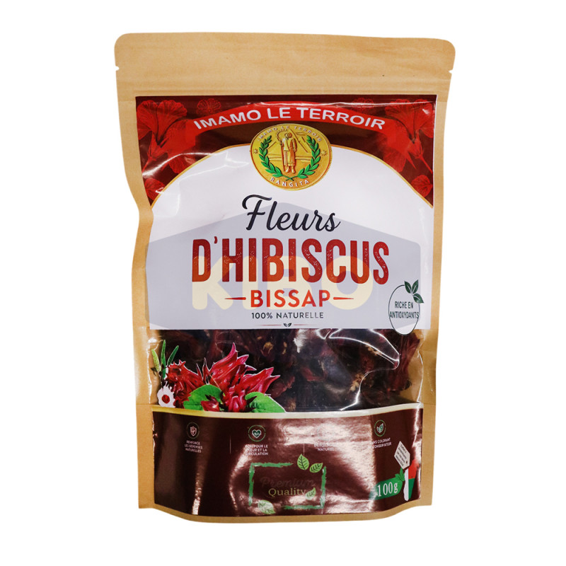 Infusion hibiscus fleur séchée 100g