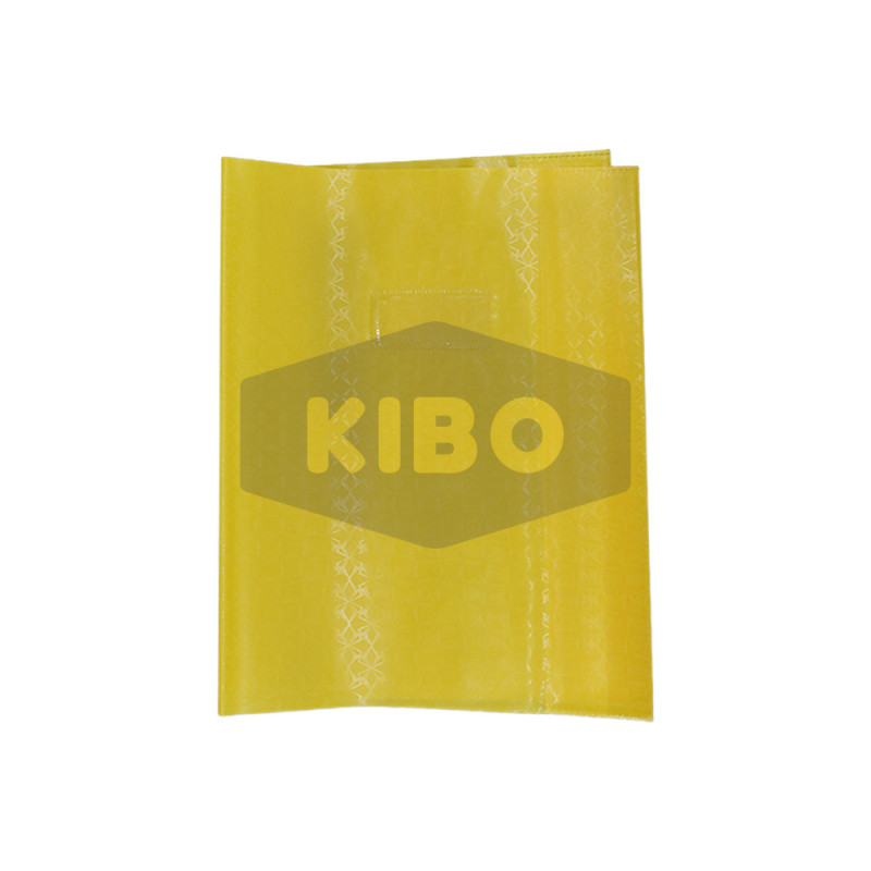 Protège cahier épais jaune grand format
