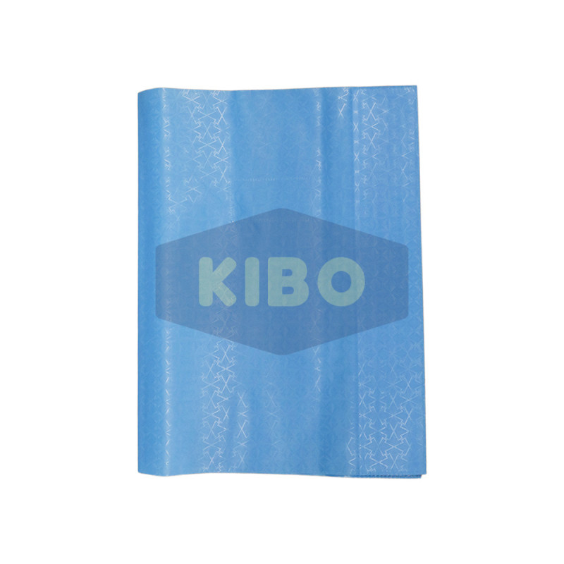 Protège cahier épais bleu grand format