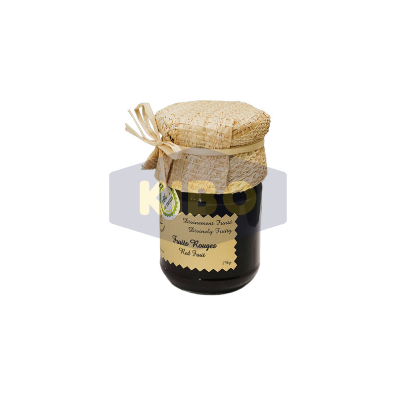 Confiture fruits rouges 250g