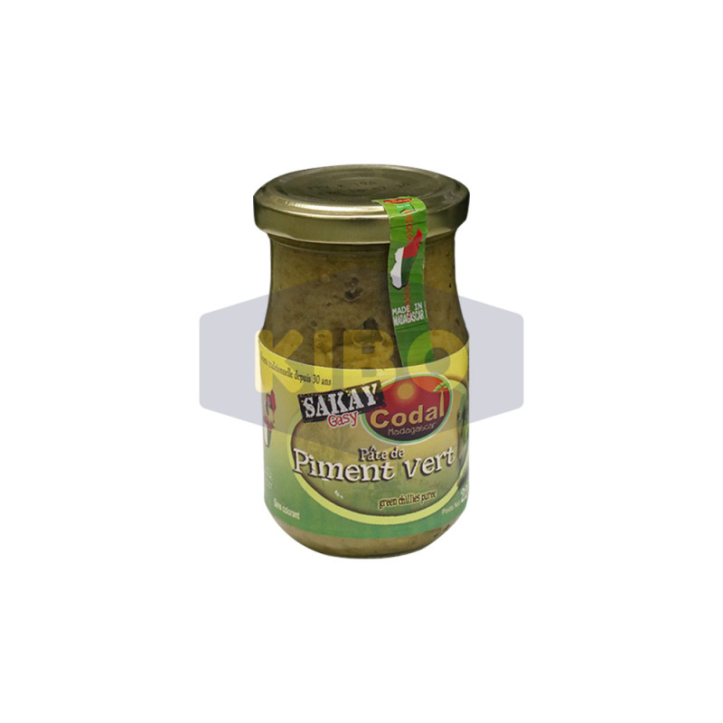 Purée de piment vert
