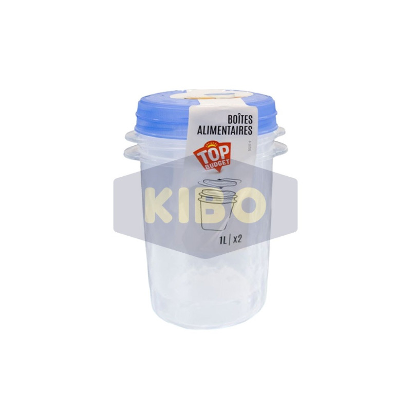 Boîtes alimentaires 2 x 1L
