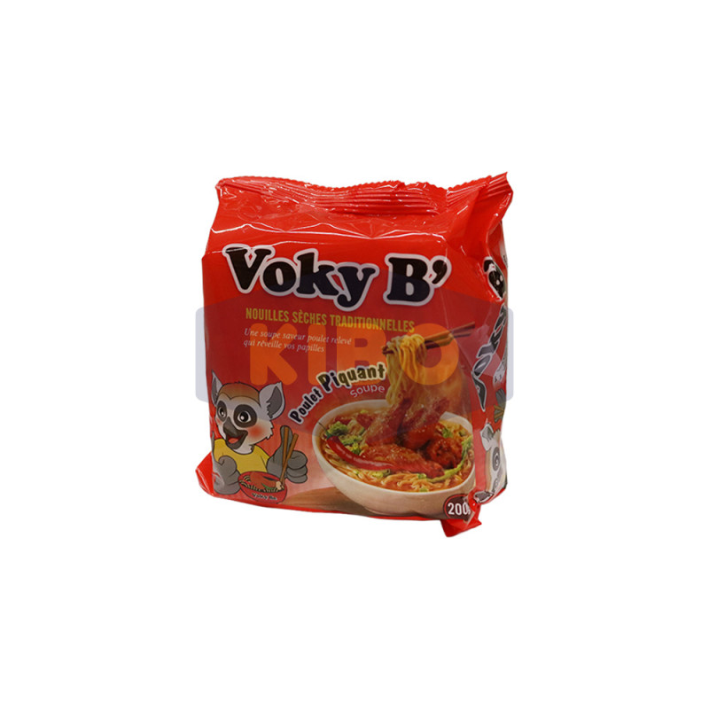 Nouille traditionnelle Voky B poulet piquant 200g