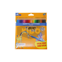 24 Crayons de couleur kids...