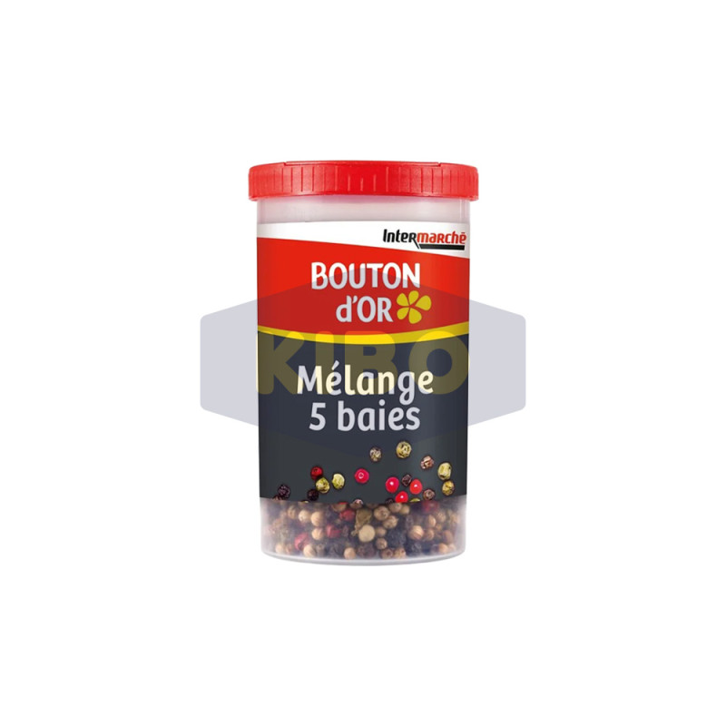 Mélanges 5 baies en pot plastique 60g