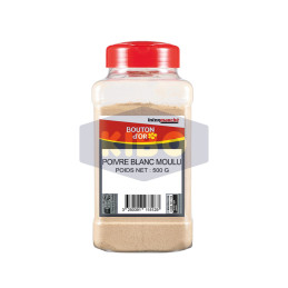 Poivre blanc moulu 500g