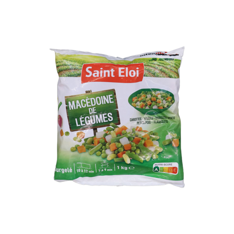 Macédoine de légumes surgelée 1kg