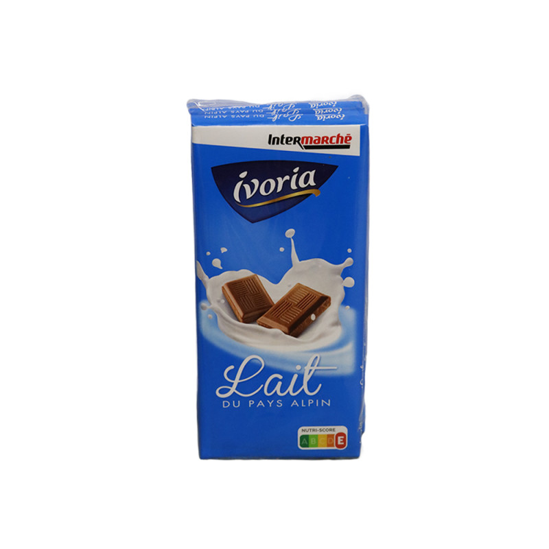 Tablette de chocolat au lait extra-fin 3x100g