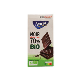 Tablette de chocolat noir...