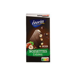 Tablette de chocolat noir...