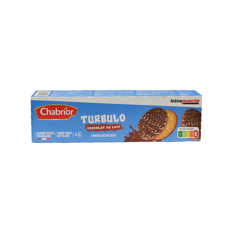 Biscuits au chocolat au lait Turbulo 200g